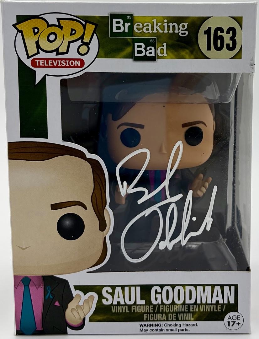 Bob Odenkirk Signed Funko Pop #163 Saul Goodman (Breaking Bad) - Beckett COA